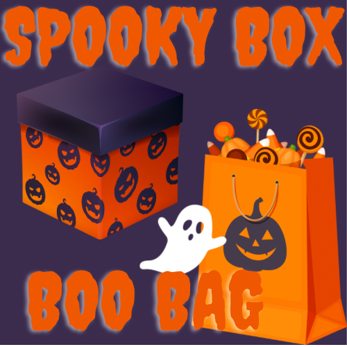 LIVE SALE! SPOOKY BOXES & BOO BAGS!